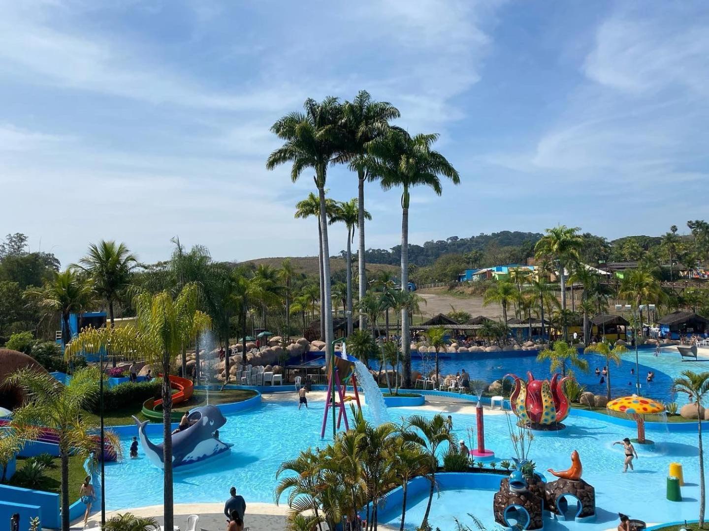 Flat Particular Adeias Das Aguas Park Resort Barra do Pirai Exterior photo